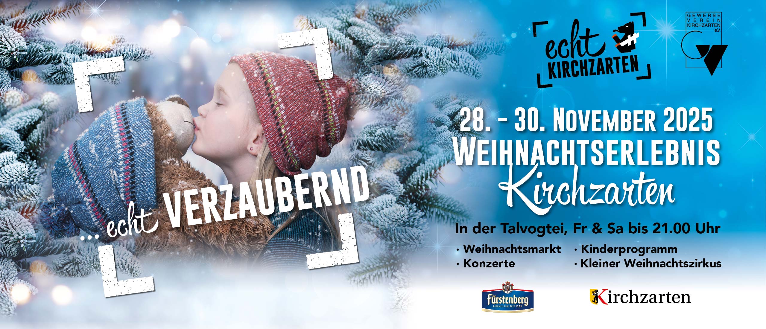 Weihnachtserlebnis Kirchzarten 29. bis 30. November 2025